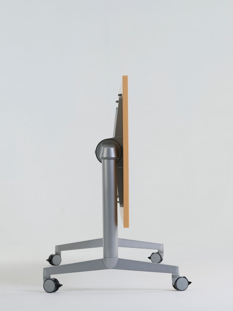 Steelcase - ID - Τραπέζι - Flip Top Twin - Αλουμίνιο, Ξύλο #1.0