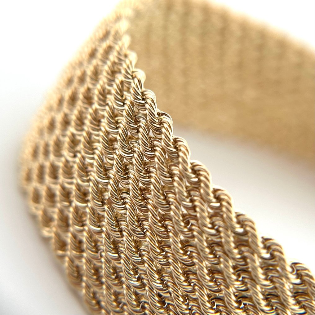 Handmade - 手鈪 - Bismark - 16.4 g - 18 克拉 黃金 #4.3