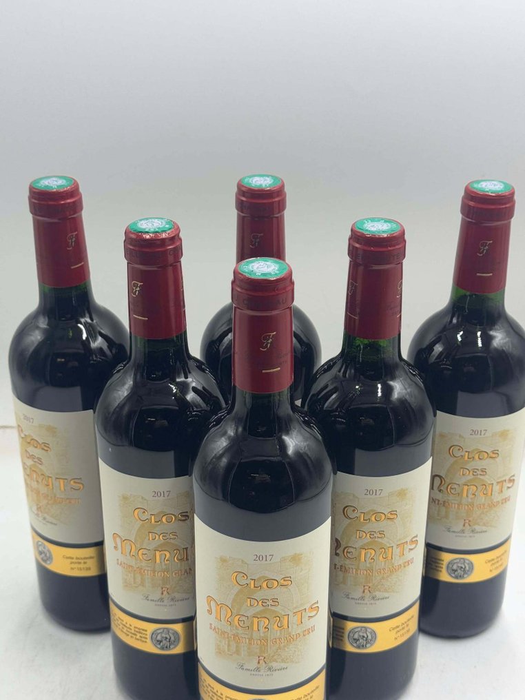 2017 Clos des Menuts - Saint-Émilion Grand Cru - 6 Bottles (0.75L) #3.2