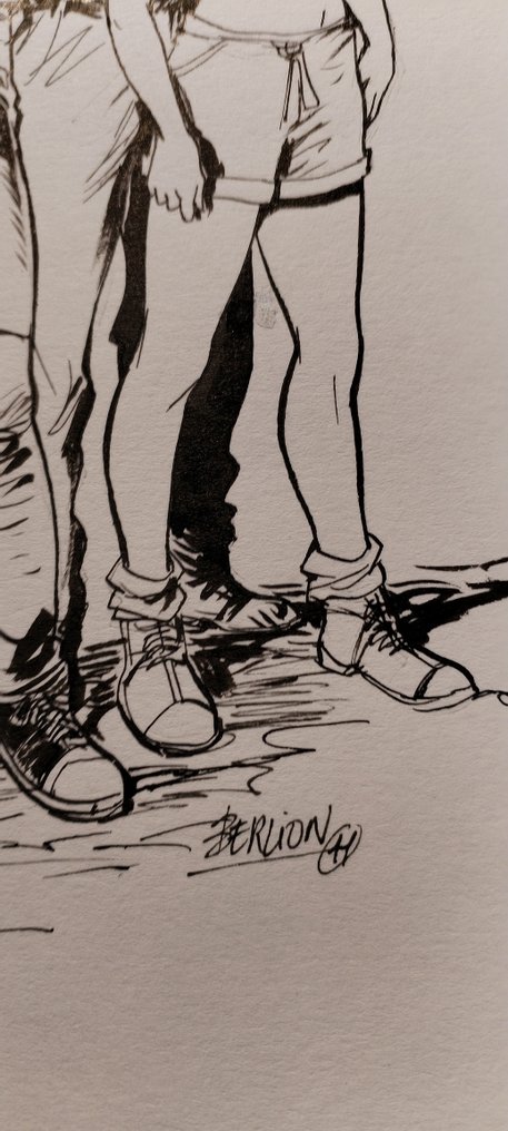 Berlion, Olivier - 1 Original colour drawing - La Lignée - 2011 #2.1