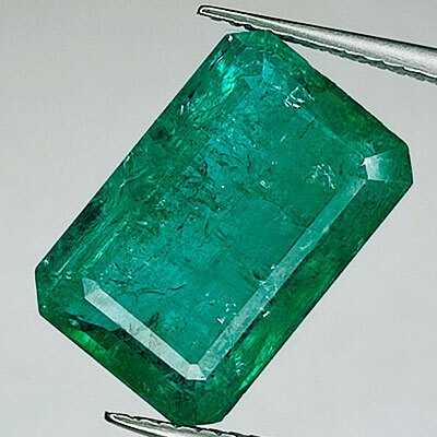1 pcs  Πράσινο Σμαράγδι  - 5.91 ct - Instituto Gemólogico Español (IGE) #2.1