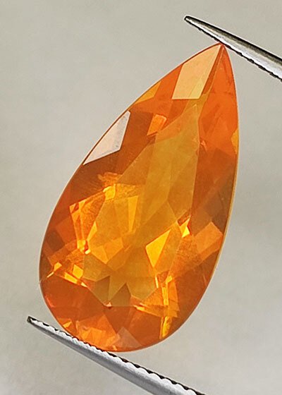 Orange Eldopal  - 6.33 ct - Instituto Gemólogico Español (IGE) #1.0
