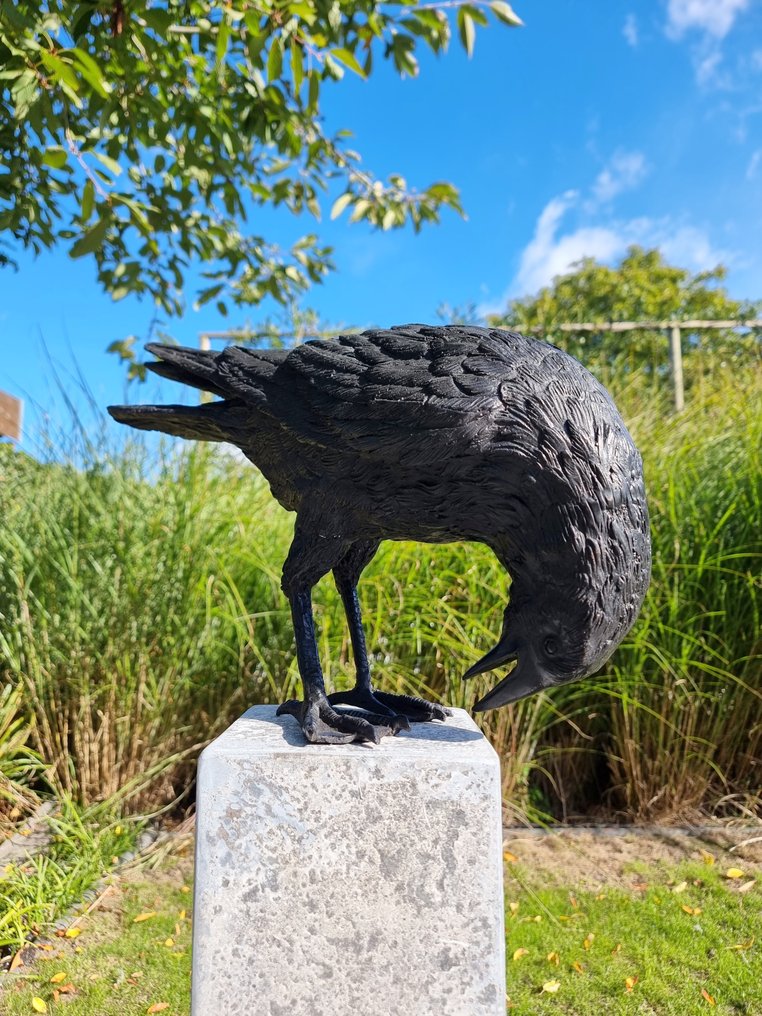 Figuuri - Lifelike Raven - Pronssi #4.3