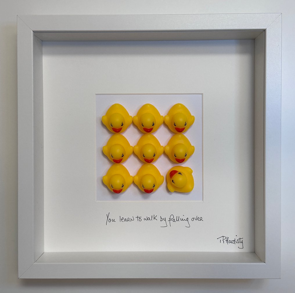 T P Hardisty - You learn to walk by falling over #1.0