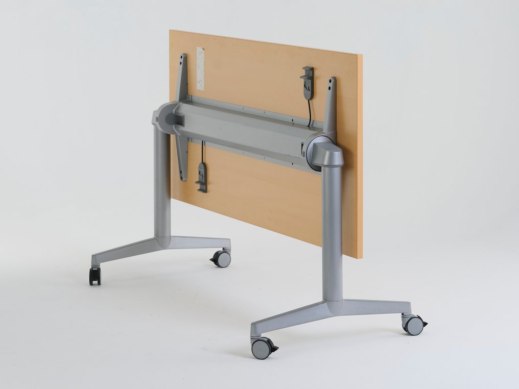 Steelcase - ID - Τραπέζι - Flip Top Twin - Αλουμίνιο, Ξύλο #3.2