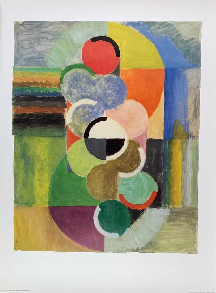 Robert Delaunay (after) - Rhythme sans Fin, 1930 - Artprint #1.0