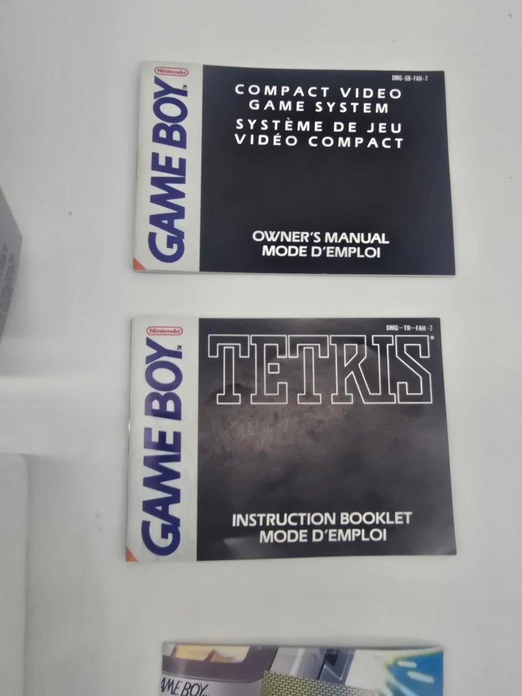 Nintendo - Gameboy Classic - FS - DMG-01 - 1989-  Extremely Rare - Limited Edition Hard Box - First Edition - FAH - Including - Video game console + games - In original box #4.3