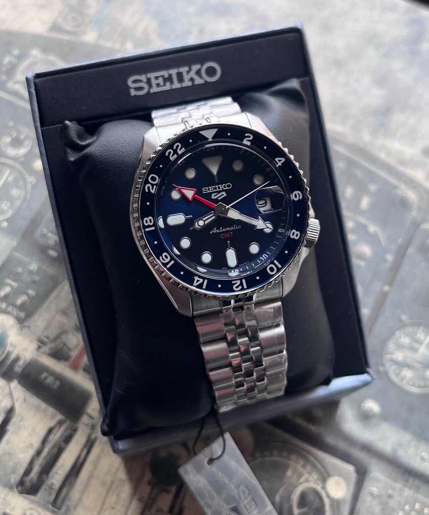 Seiko - Zonder minimumprijs - 5 Sports SSK003K1 -  GMT Automatic - 43mm - Heren - 2020+  #3.2