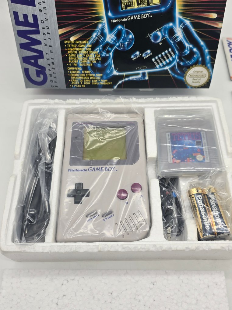 Nintendo - Gameboy Classic - FS - DMG-01 - 1989-  Extremely Rare - Limited Edition Hard Box - First Edition - FAH - Including - Video game console + games - In original box #1.0