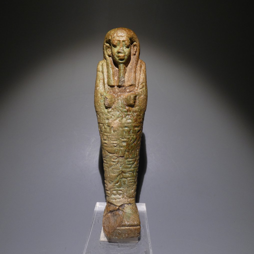 Ancient Egyptian Shabti. 14 cm H. Late Period, 664 - 332 BC Figure - 14 cm #1.0