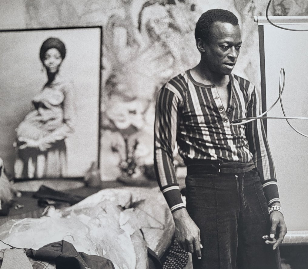 Don Hunstein (1928-2017) - Miles Davis during the recording sessions for the album "Kind of blue" in 1959 #1.0