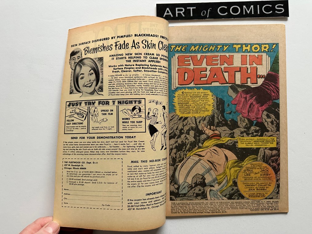 The Mighty Thor #150 - Wrecker, Hela & Destroyer appearance - 1 Comic - First edition - 1968 #1.0