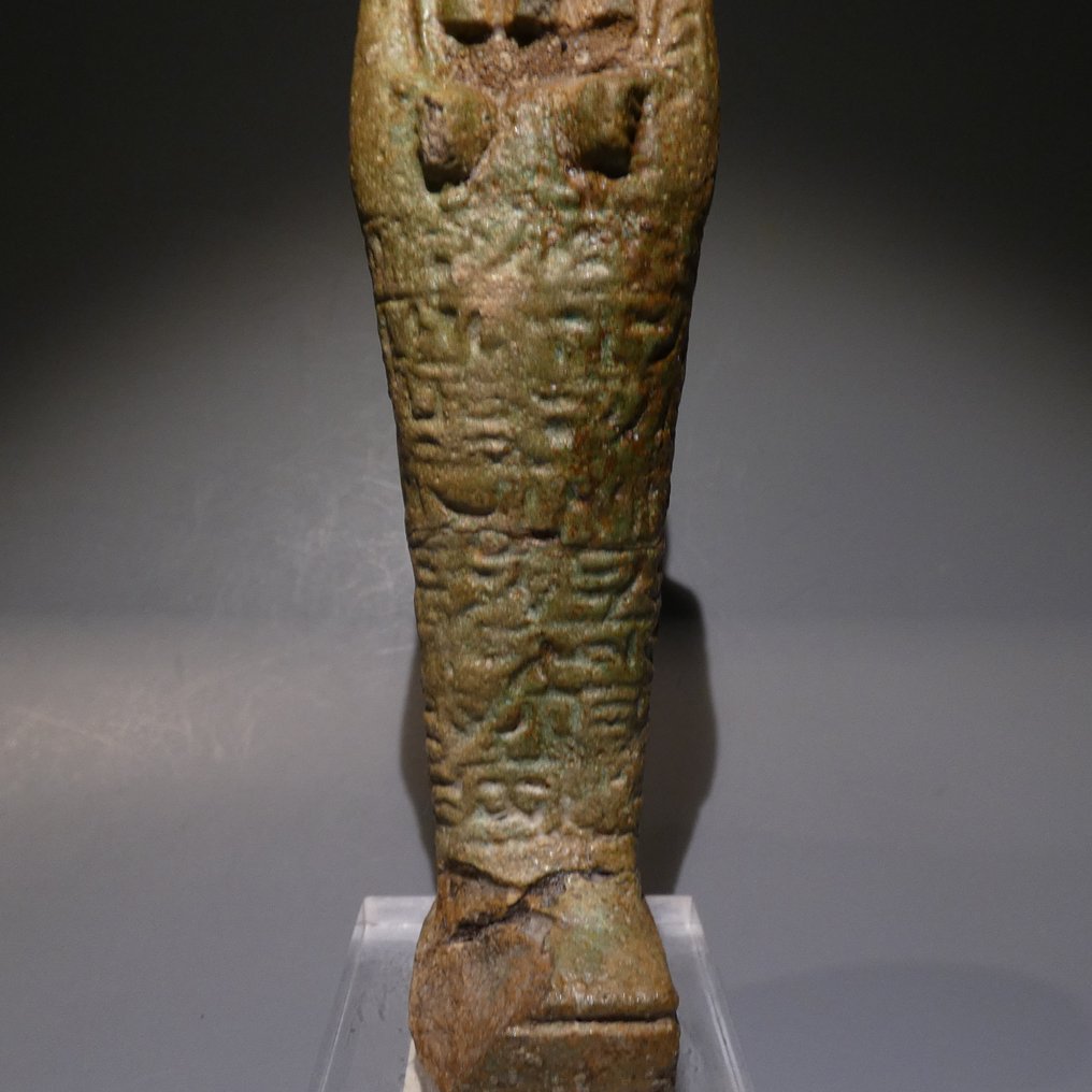 Ancient Egyptian Shabti. 14 cm H. Late Period, 664 - 332 BC Figure - 14 cm #3.2