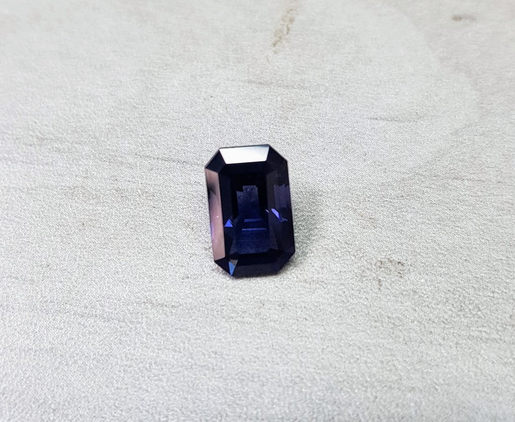 1 pcs Albastru Spinel - 3.64 ct - GIA (Institutul gemologic din SUA) #1.0
