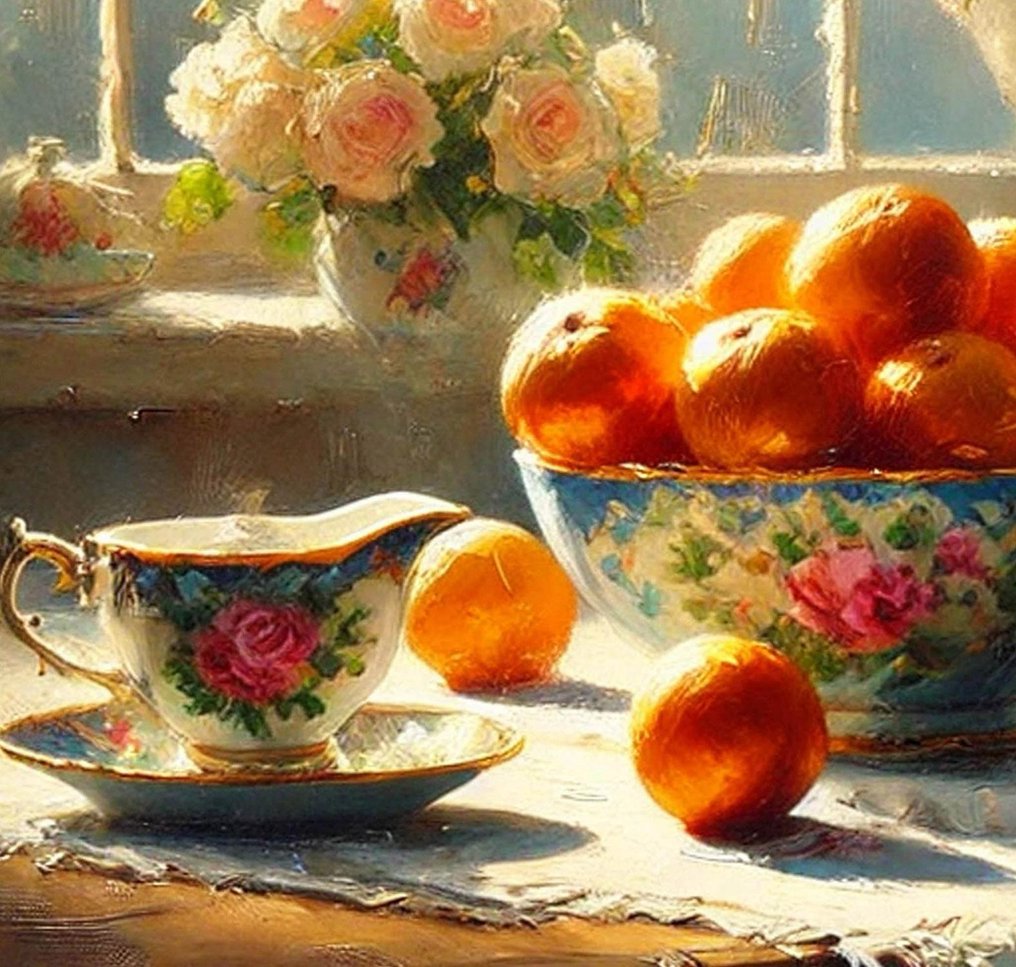 Favialis Dias (XXI) - Bodegon con flores #1.0