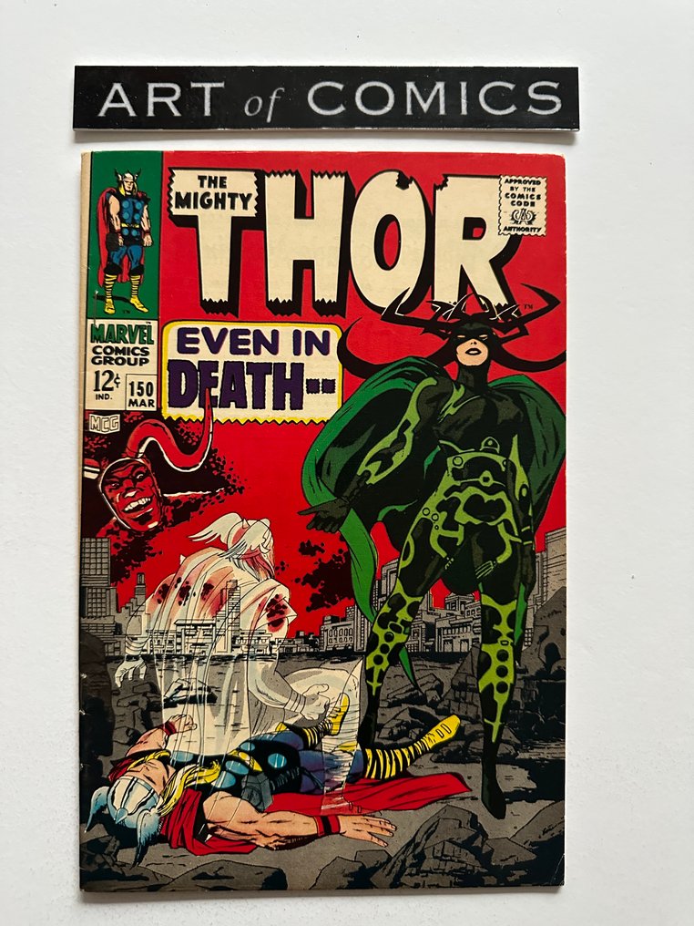 The Mighty Thor #150 - Wrecker, Hela & Destroyer appearance - 1 Comic - First edition - 1968 #1.0