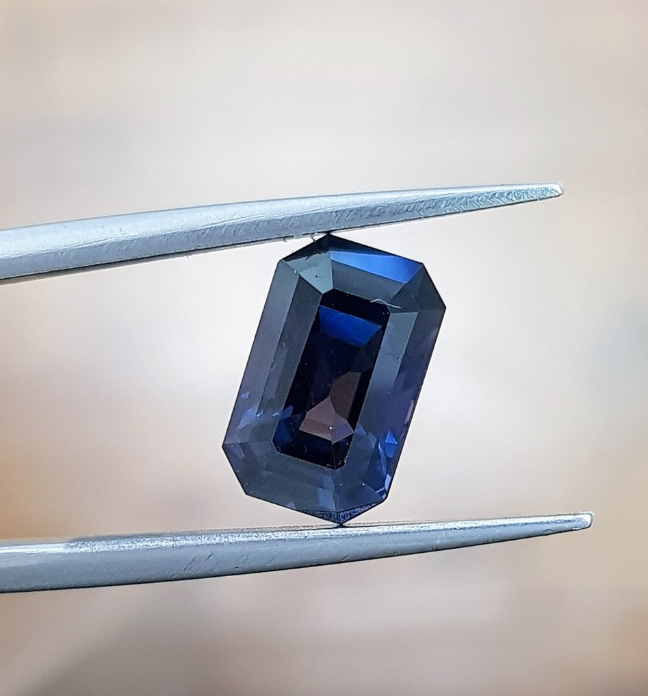 1 pcs Albastru Spinel - 3.64 ct - GIA (Institutul gemologic din SUA) #1.0