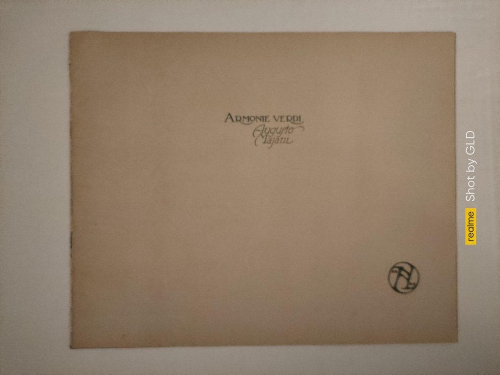 Augusto Majani (1867 Budrio - 1959) - I offer n. 4 original chrome litho print, dated 1908 ( Art Nouveau / Liberty ) #1.0