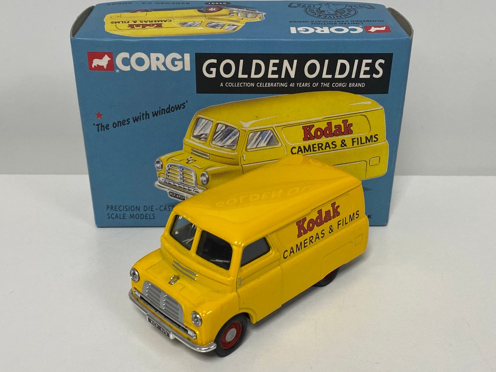 Corgi 1:43 - Camionnette miniature - Bedford CA "Kodak" - Superbe modèle en édition limitée et épuisée #1.0