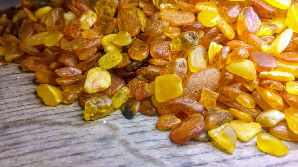 1.3公斤大批量 - 波罗的海琥珀 - 琥珀 - 10 mm - 10 mm #3.2