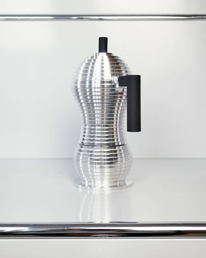 Alessi - Michele De Lucchi - Καφετιέρα - Pulcina - 6 cups, 30cl - Αλουμίνιο #3.2