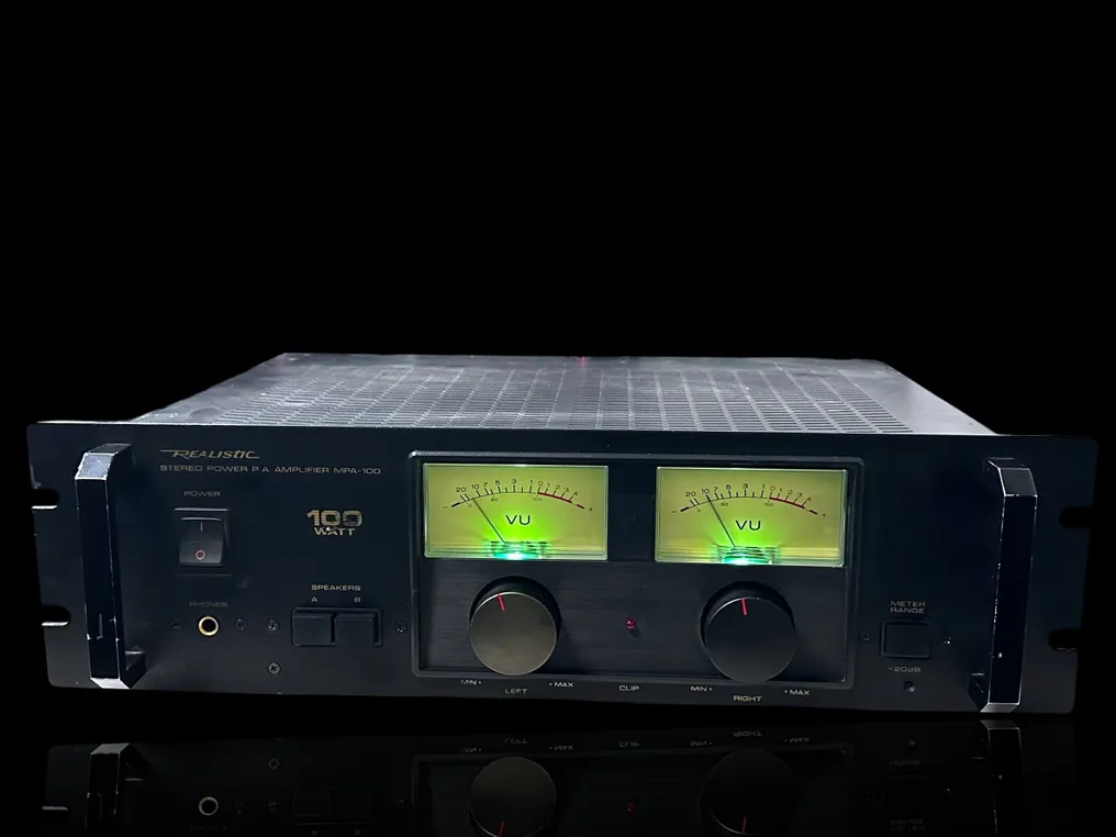 Realistic - Amplificator de putere stereo MPA-100 (servit) Amplificator de putere în stare solidă #2.1
