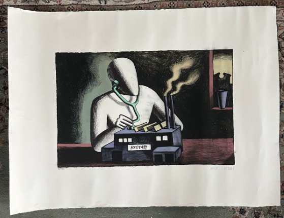 Mark Kostabi (1960) - Fabrik #1.0