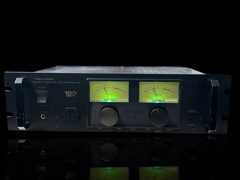 Realistic - Amplificator de putere stereo MPA-100 (servit) Amplificator de putere în stare solidă #1.0