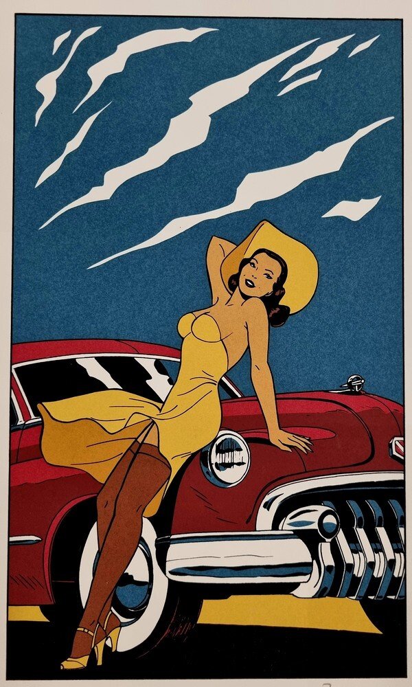 Berthet, Philippe - 1 Silkscreen - Pin Up - 1995 #1.0