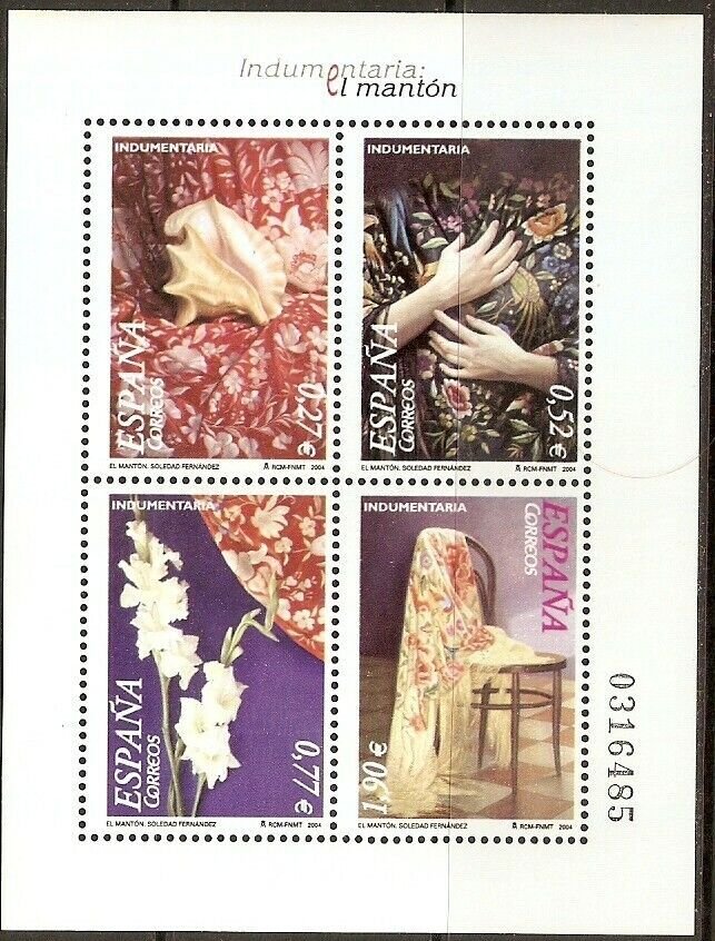 Spanje 2004/2004 - Postzegels Spanje jaar 2004 compleet en nieuw, zonder plakrand. - edifil #4.3