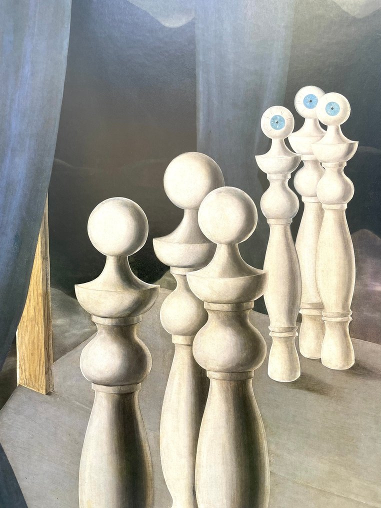 René Magritte (after) - Le Rencontre - Offset Lithography - Achenbach licensed print ** NO RESERVE ** #2.1