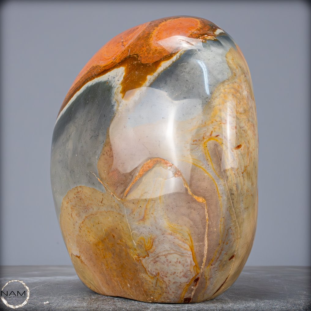 Φυσική σπάνια χρωματική πολύχρωμη αγκάτη Ελεύθερη μορφή- 4844.15 g #4.3