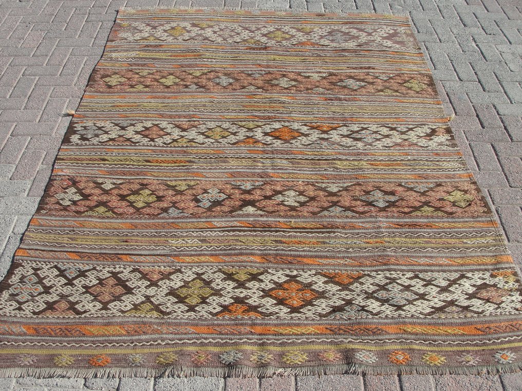 Kilim - 242 cm - 170 cm - Alfombra de pasillo Kelim #1.0