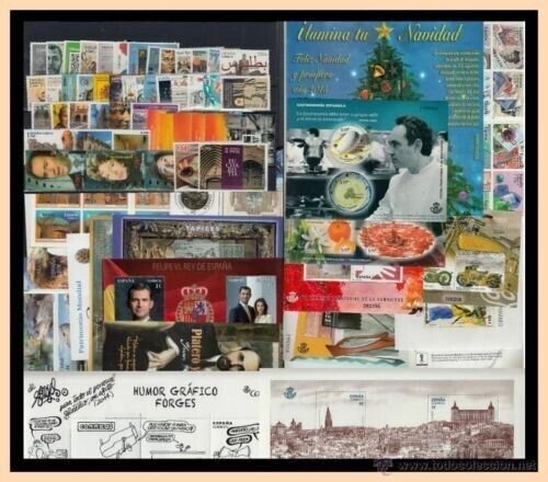 Spain 2014/2014 - Spain stamps from 2014, complete and new without 'fijasello'. - edifil #3.2