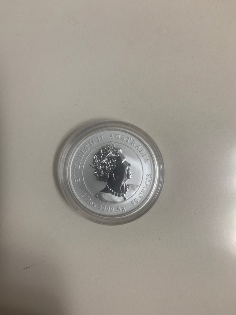 Ausztrália. 50 Cents 2020 "Jaar van de Muis" 3 x 1/2 Oz (Nincs minimálár) #2.1