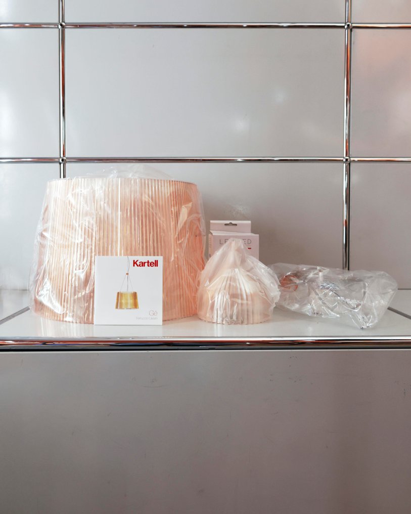 Kartell - Ferruccio Laviani - Κρεμαστό φωτιστικό - Gè - Διαφανές Ροζ - Polycarbonate #2.1