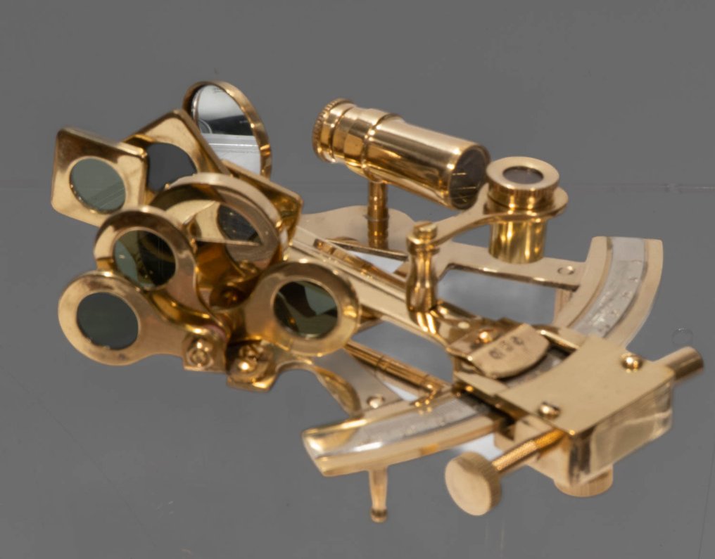 Εξάντας - Ξύλο, Ορείχαλκος - maritimen Navigationskunst in edler Holzbox #2.1