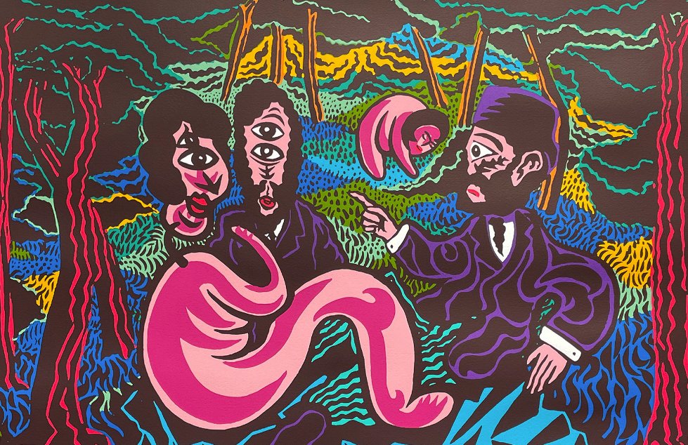 Hervé Di Rosa (1959) - Déjeuner sur l'herbe 2023 #4.3