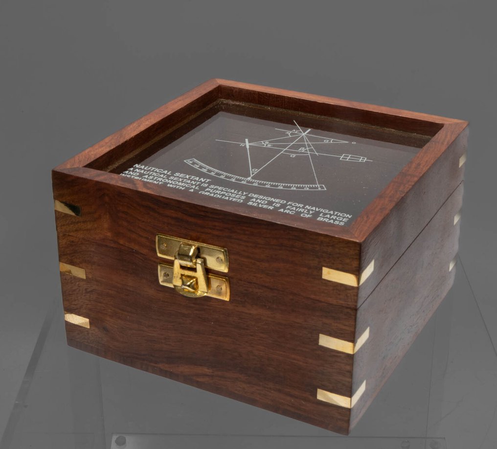 六分仪 - 木, 黄铜 - maritimen Navigationskunst in edler Holzbox #4.3