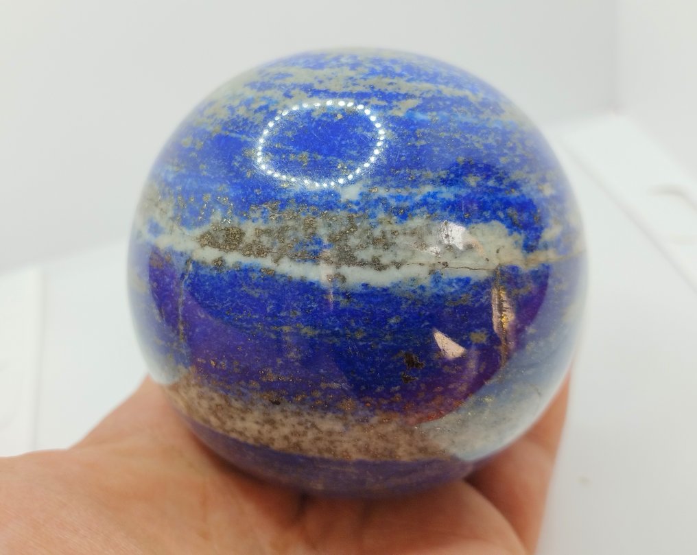 青金石 球體 - 高度: 7.8 cm- 750 g - (1) #2.1
