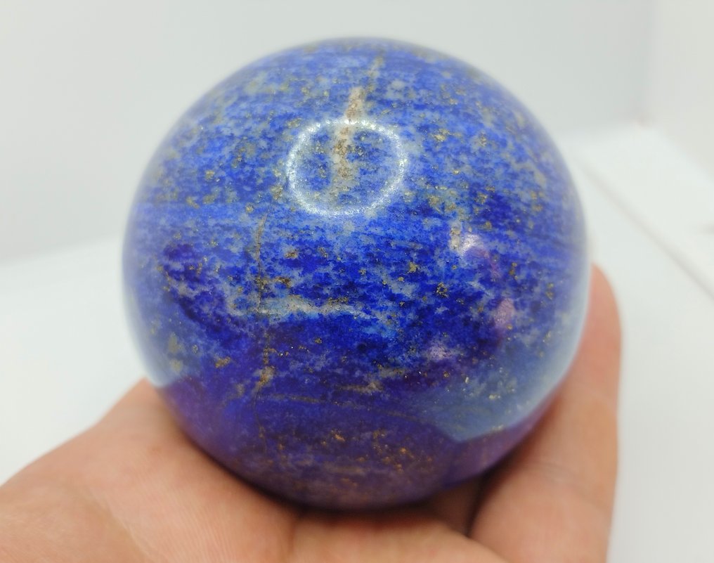lapis lazuli Sphere - Height: 6.7 cm- 460 g - (1) #1.0