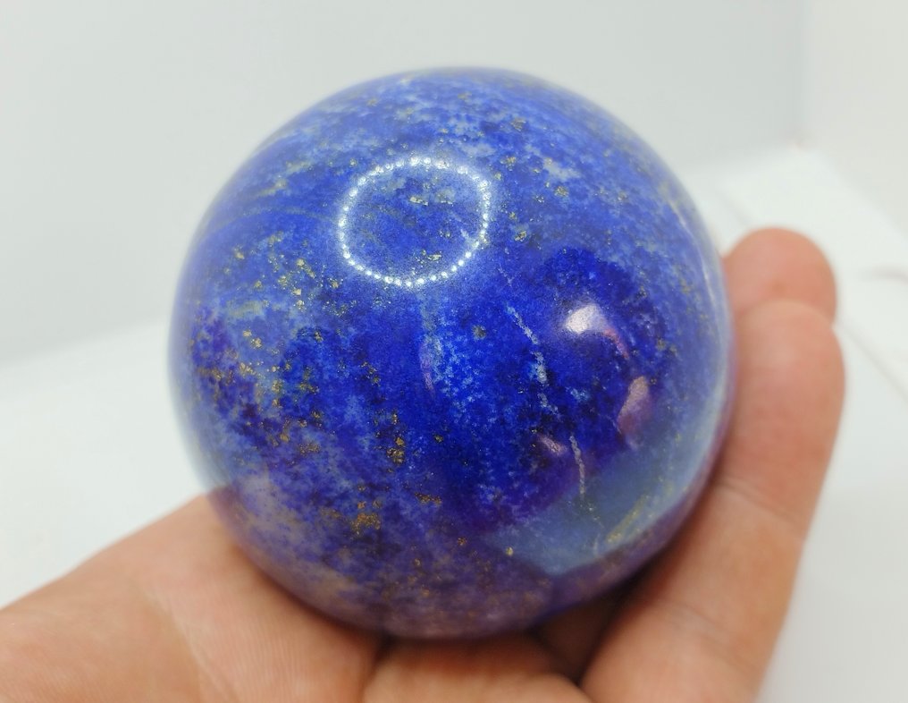 lapis lazuli Sphere - Height: 6.7 cm- 460 g - (1) #2.1