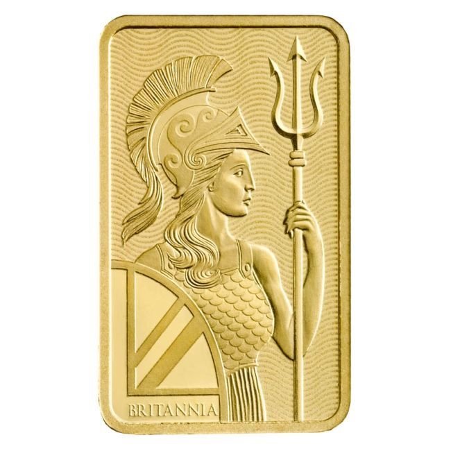 10 grammi - Oro - 10 Gram 9999 Britannia Royal Mint Fine Gold Bar - Sigillato e con certificato #2.1