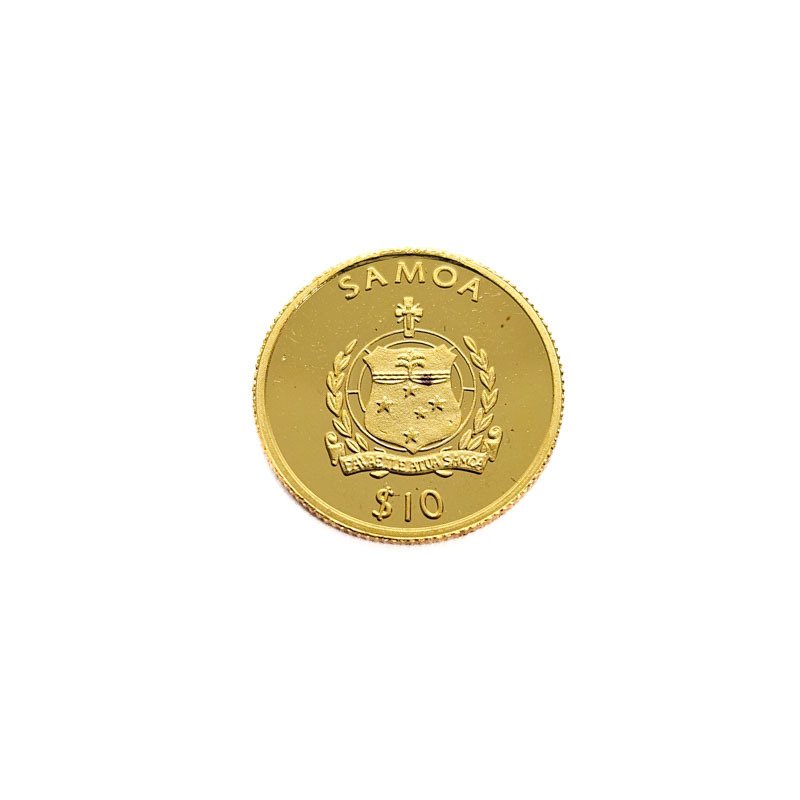 Σαμόα. 10 Dollars 2006 - Pope Johannes Paulus II #1.0