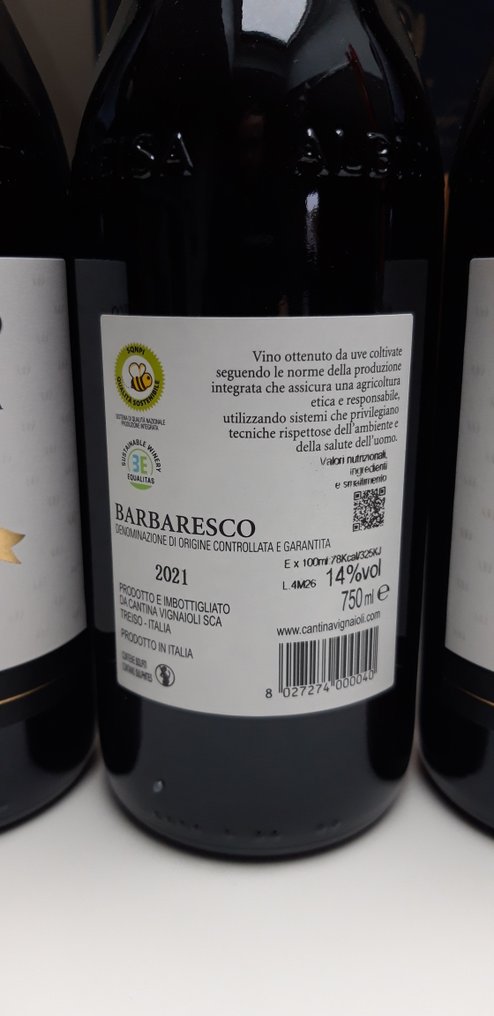2021 Nervo, Cantina Vignaioli - 芭芭萊斯科 DOCG - 6 瓶 (0.75L) #2.1