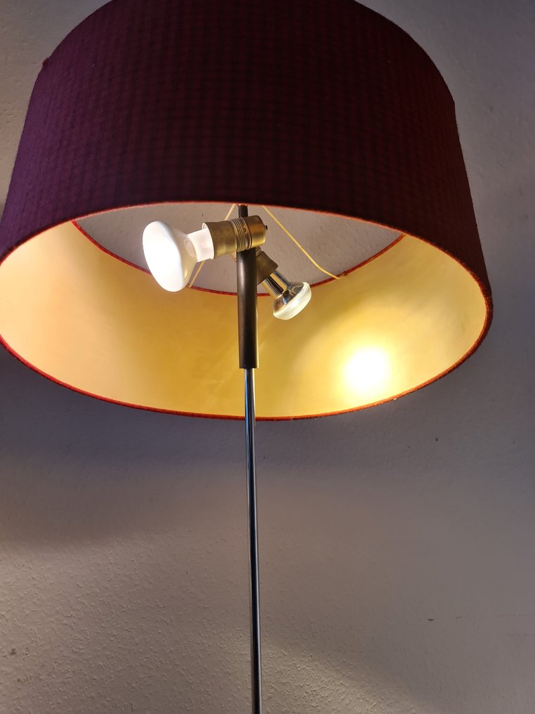 Kolom vloerlamp - Metaal en karton - Vloerlamp #1.0