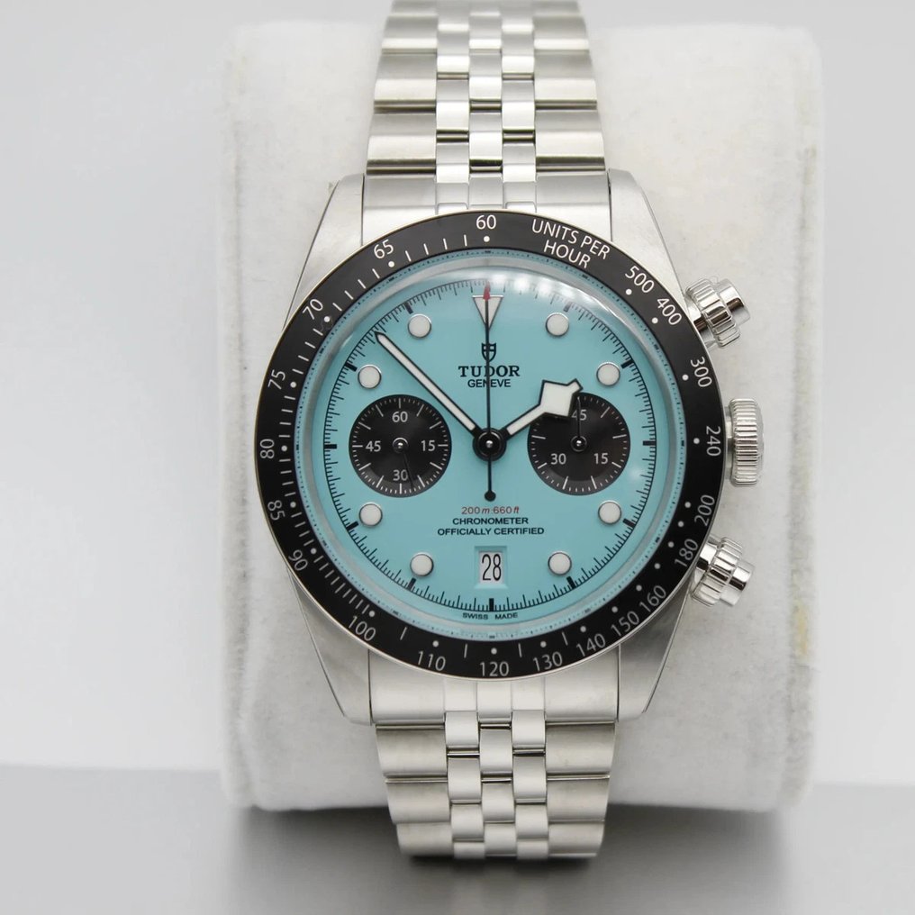 Tudor - Black Bay Chrono Flamingo Blue - 79360N - Herre - 2020+ #1.0