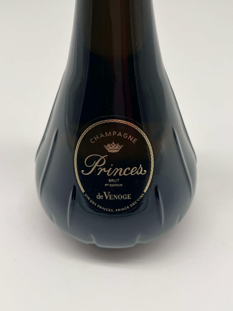 De Venoge, "Princes" limited edition Brut 3nd Edition - Σαμπάνια Brut - 3 Bottles (0.75L) #1.0