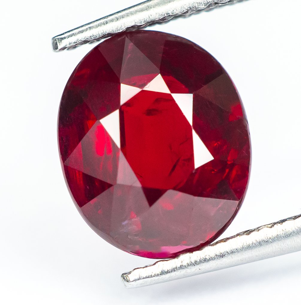 Rubí  - 2.05 ct - Lotus Gemology - 'Rojo Real' (Mozambique) #2.1