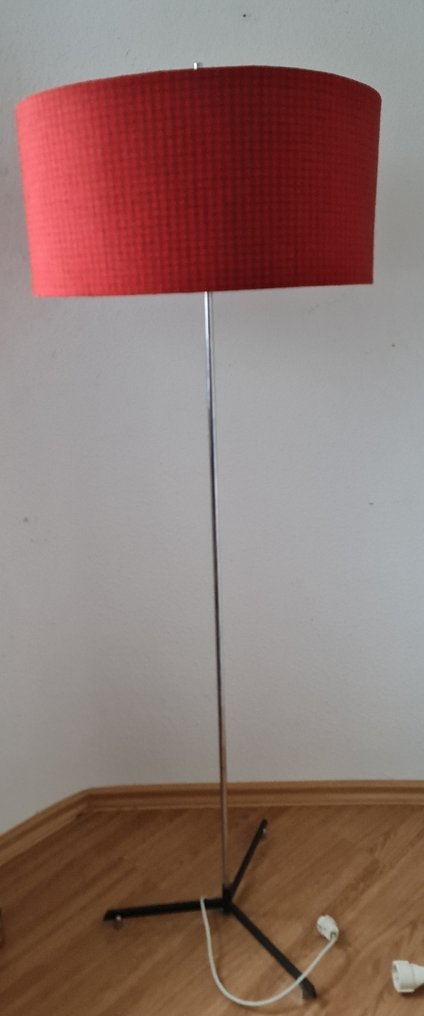 Kolom vloerlamp - Metaal en karton - Vloerlamp #1.0